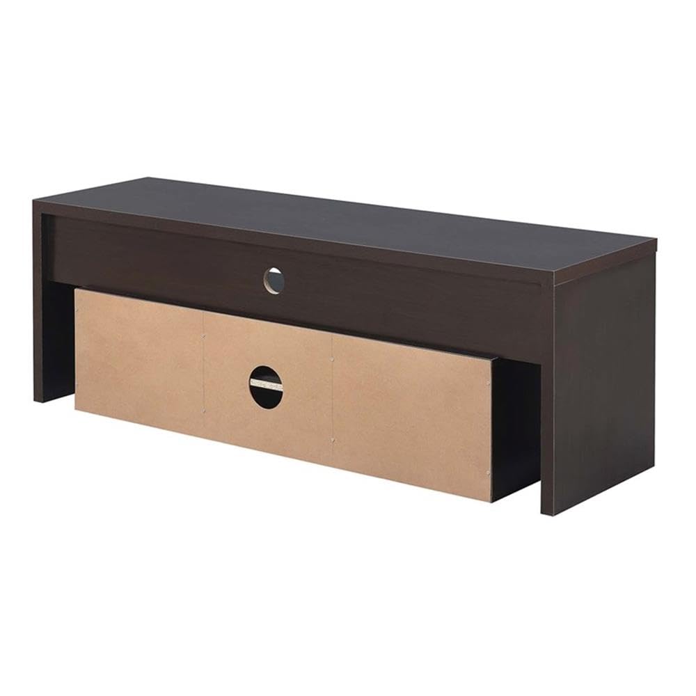 65 inch Espresso TV Stand with Storage Cabinets and Shelves H719