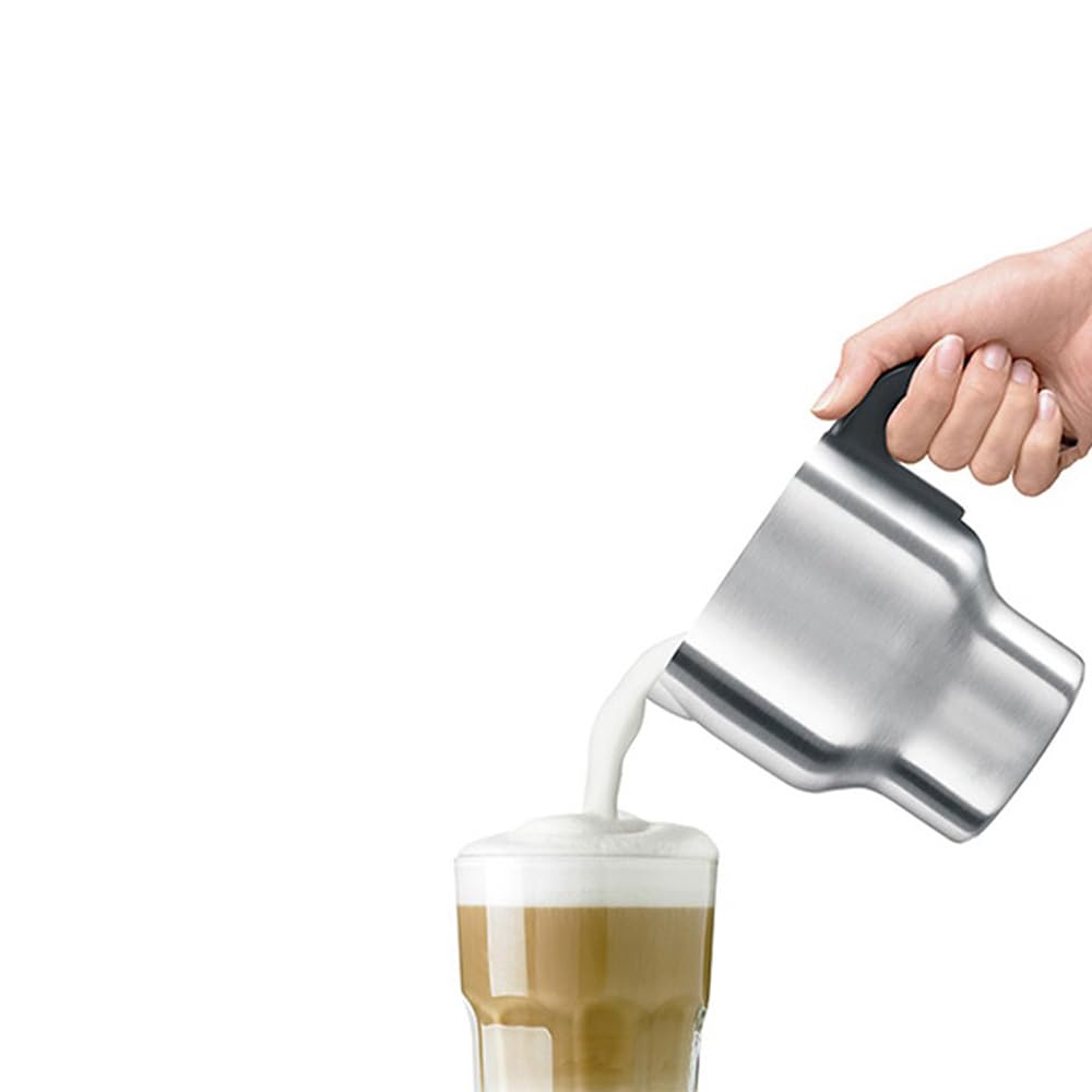 Milk Frother, Brushed Stainless Steel E693
