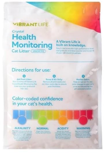 Unscented Color-Changing 8 Lb Cat Litter B21410