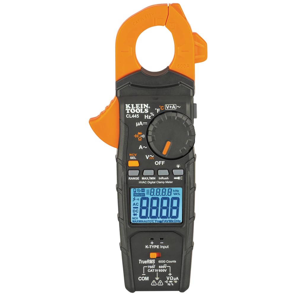 Auto-Ranging TRMS HVAC Clamp Meter X3567