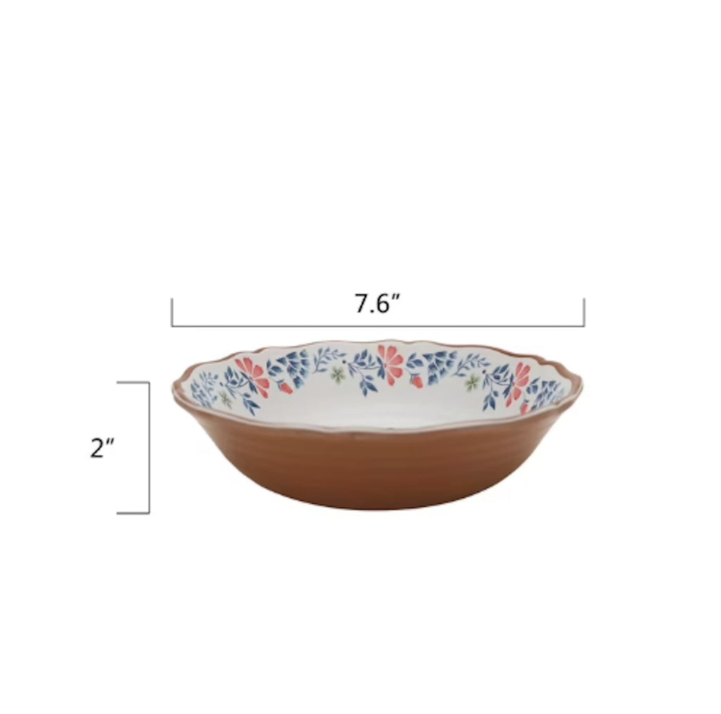 12-Piece Bamboo Melamine Dinnerware Set Y5198
