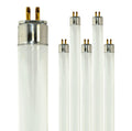 T5 Fluorescent Bulb 24 Inch 3500K 14W G5 Bipin Base Pack of 6 C74451