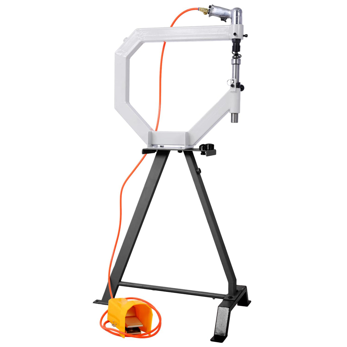 Pneumatic Planishing Hammer with Steel Frame Stand and Foot Pedal K25899