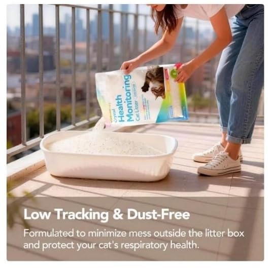 Unscented Color-Changing 8 Lb Cat Litter B21410