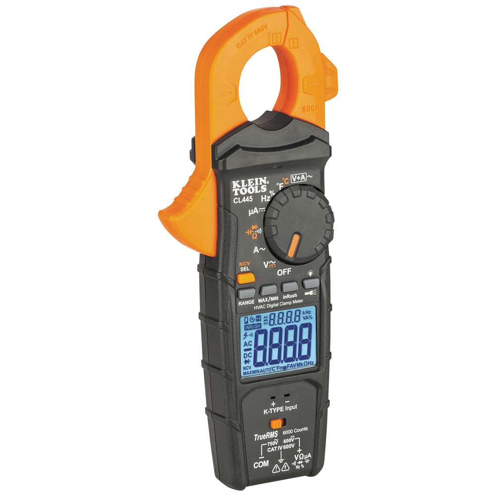 Auto-Ranging TRMS HVAC Clamp Meter X3567