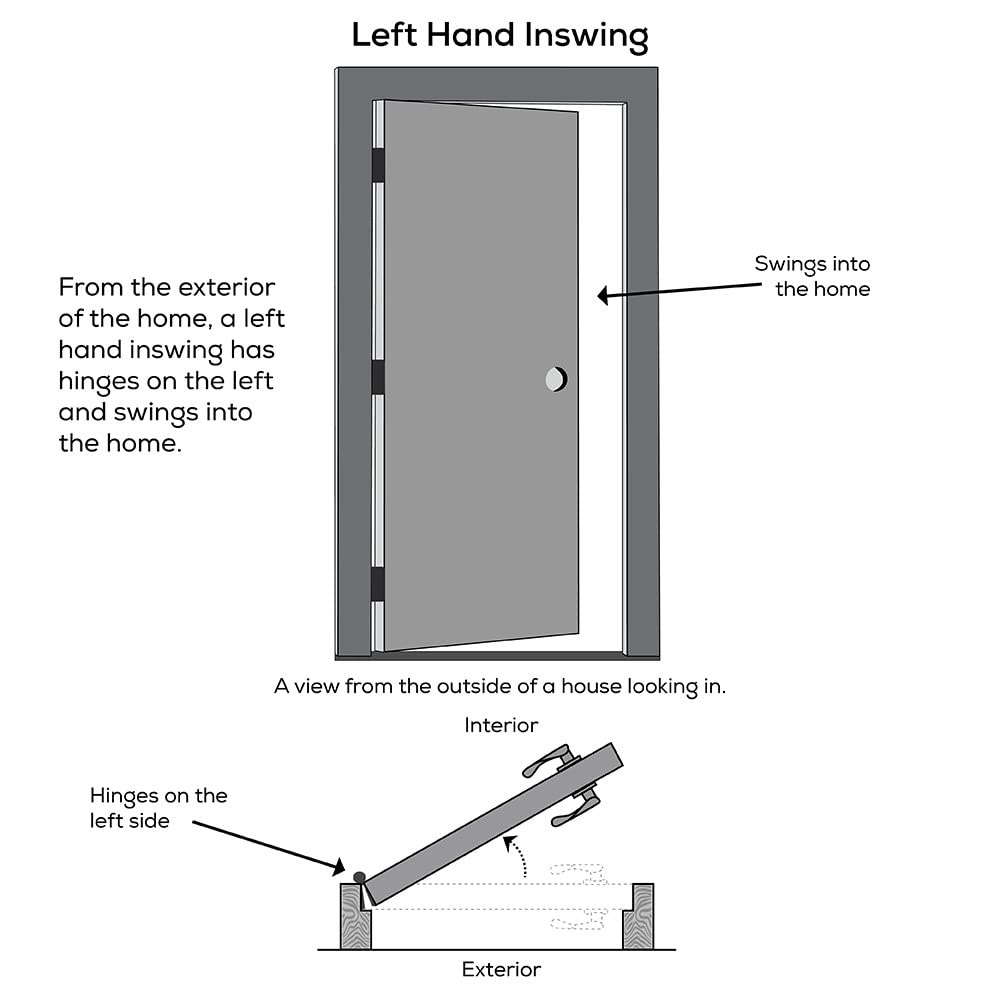 Steel Primed Left Hand In-Swing 15 Lite Clear Glass Front Door Z877862