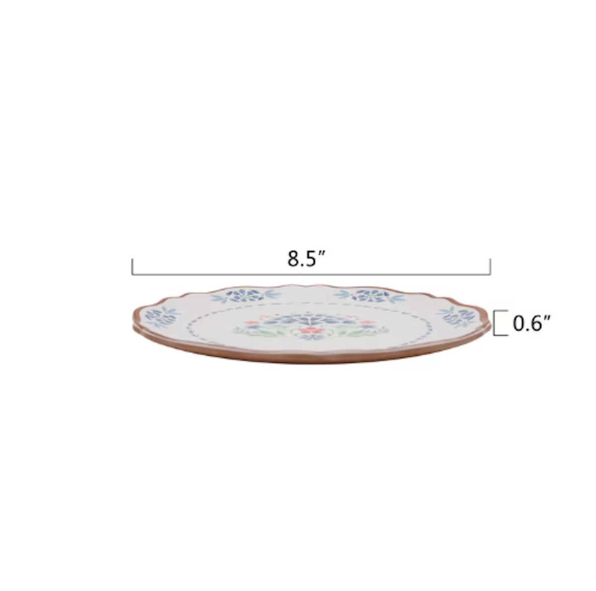 12-Piece Bamboo Melamine Dinnerware Set Y5198
