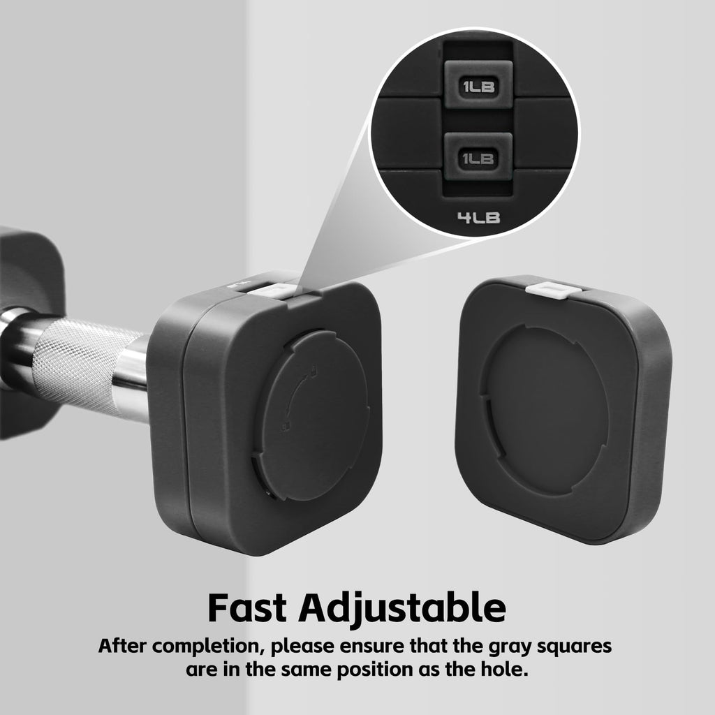 Adjustable Dumbbell Set of 2, 20 LB Z28731