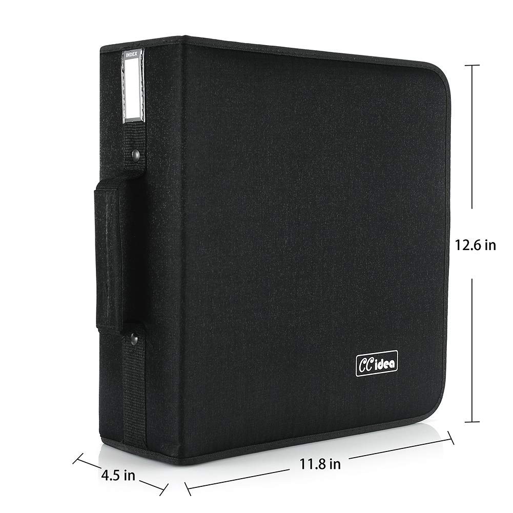 264 Capacity CD Case Storage Holder (Black) L193503