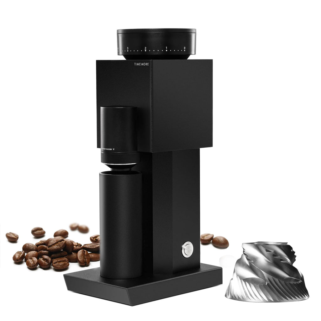 Electric Coffee Grinder 150 Adjustable Settings Stainless Steel Black K3362