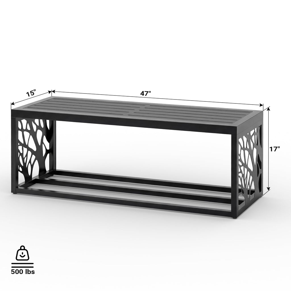 47" Outdoor Storage Bench I8874