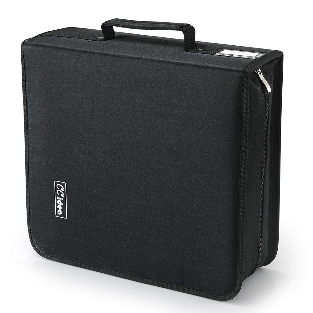 264 Capacity CD Case Storage Holder (Black) L193503