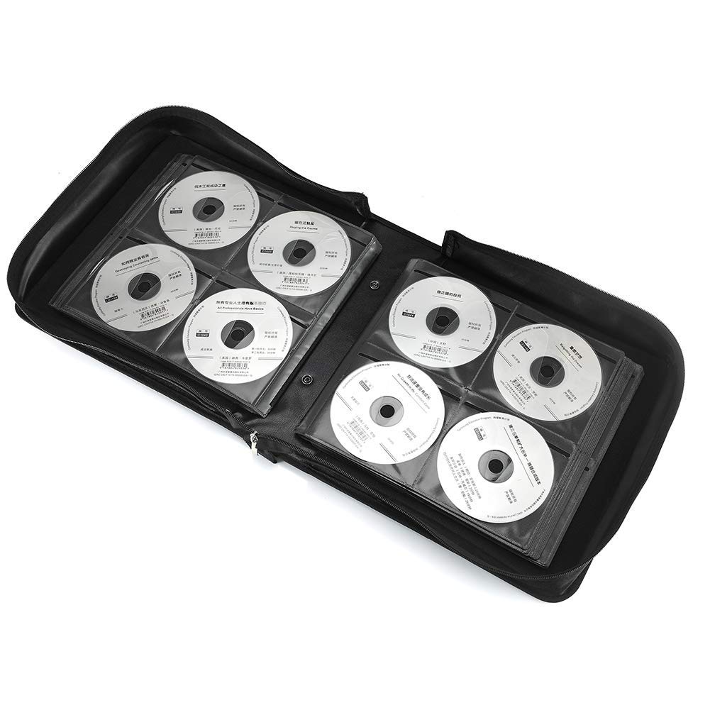 264 Capacity CD Case Storage Holder (Black) L193503