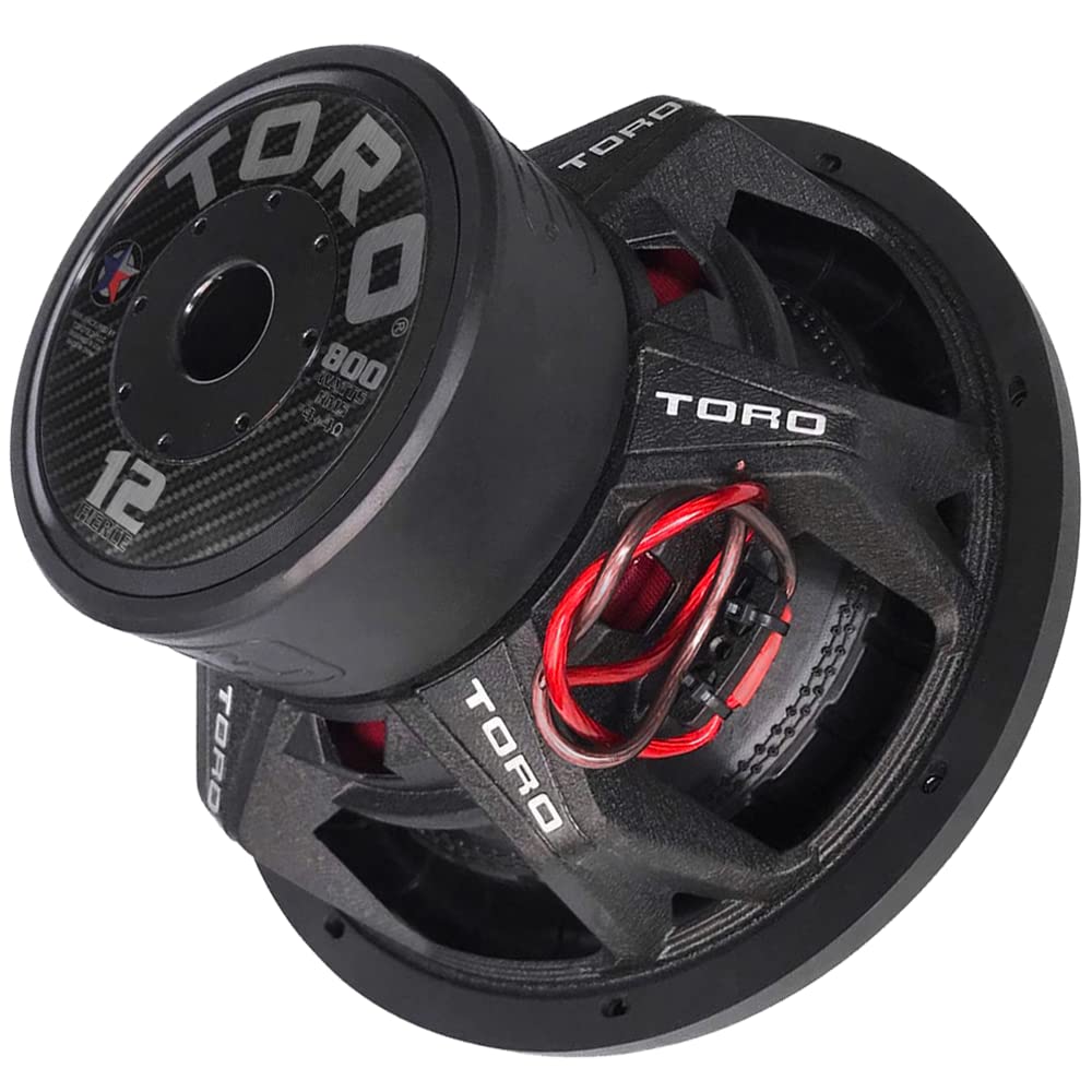 12 Inch 800 Watts RMS Dual 4 Ohm Car Audio Subwoofer R4744