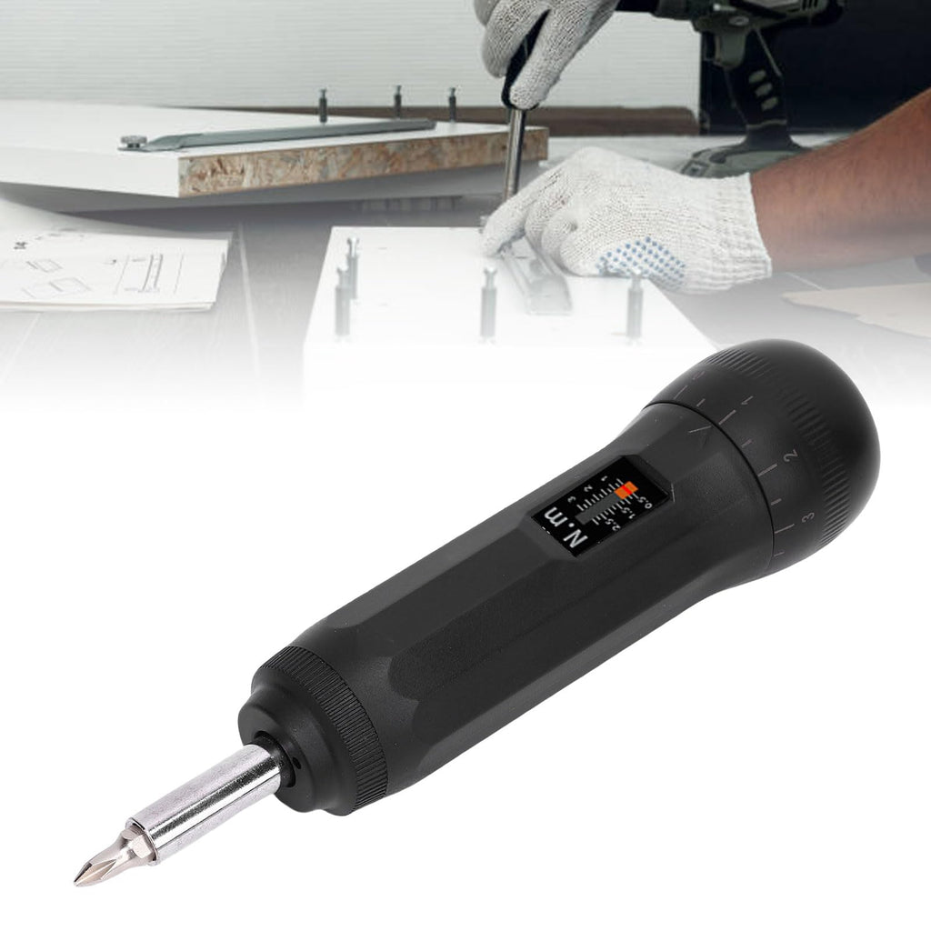 Torque Screwdriver Set 0.5-3N.m 1/4 Inch Drive with S2 Bits Y771007