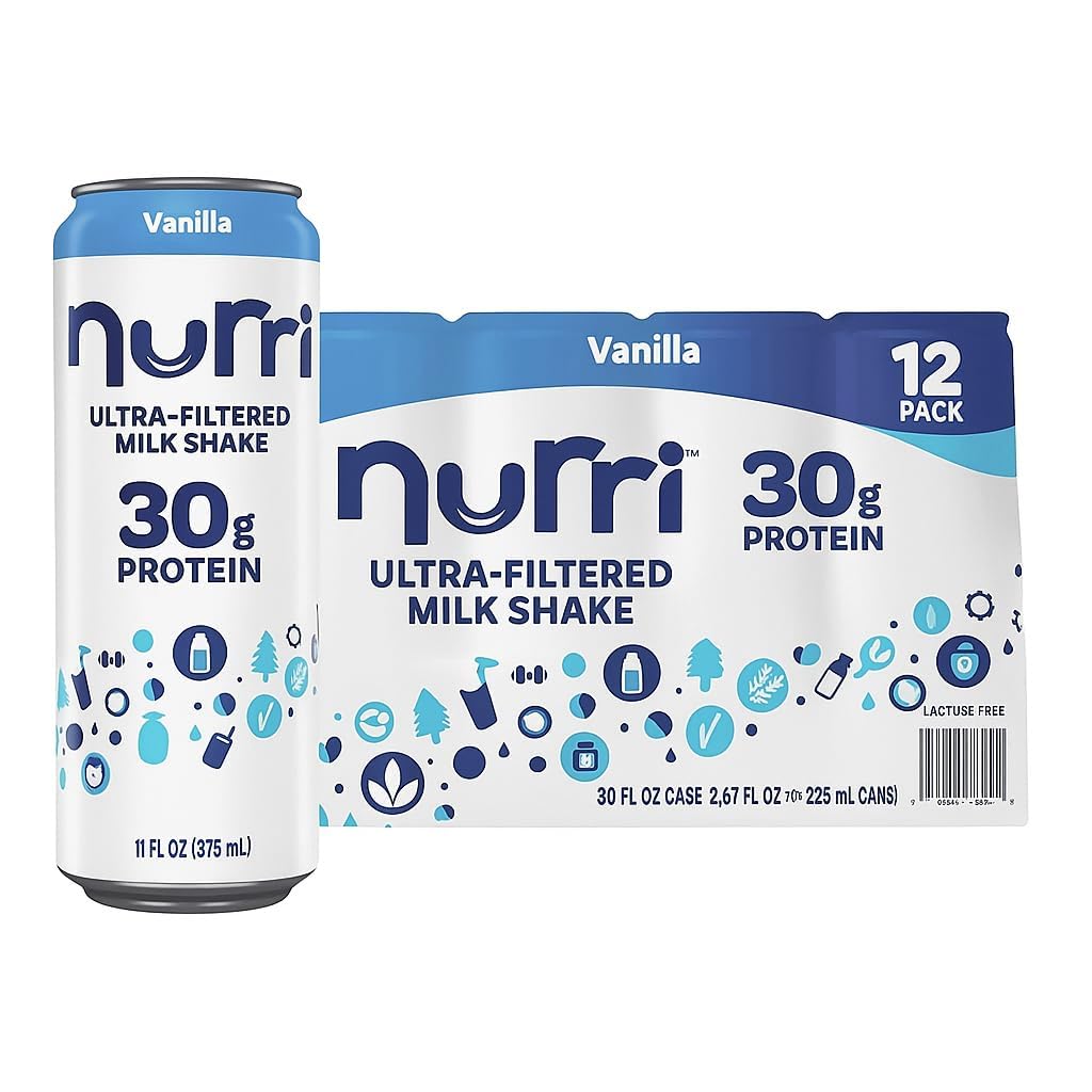 Vanilla 12-Pack Lactose Free Milk Shake Q2131