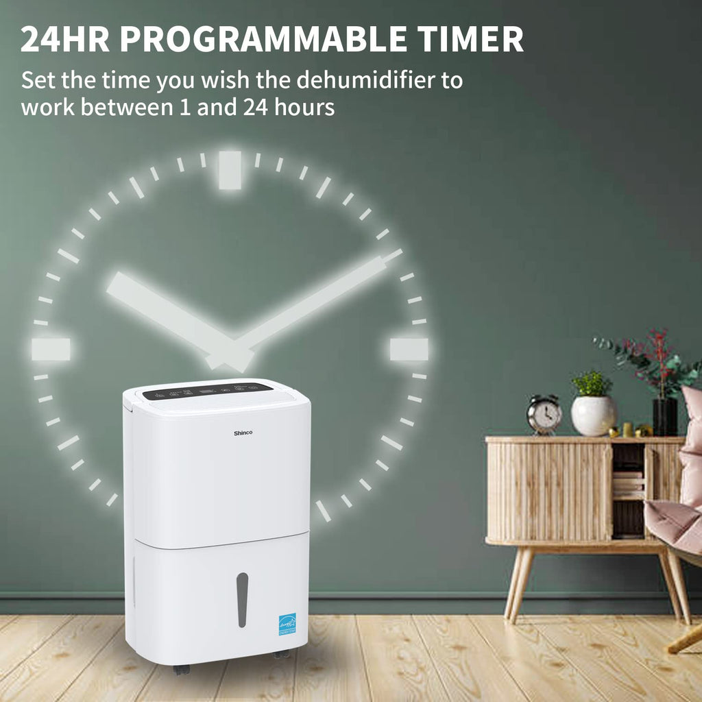 6,000 Sq.Ft Energy Star Dehumidifier with WIFI D923