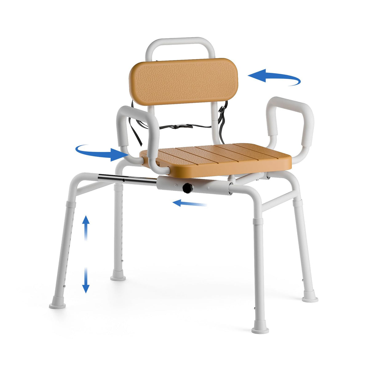 Sliding Shower Chair with Swivel Seat H703175