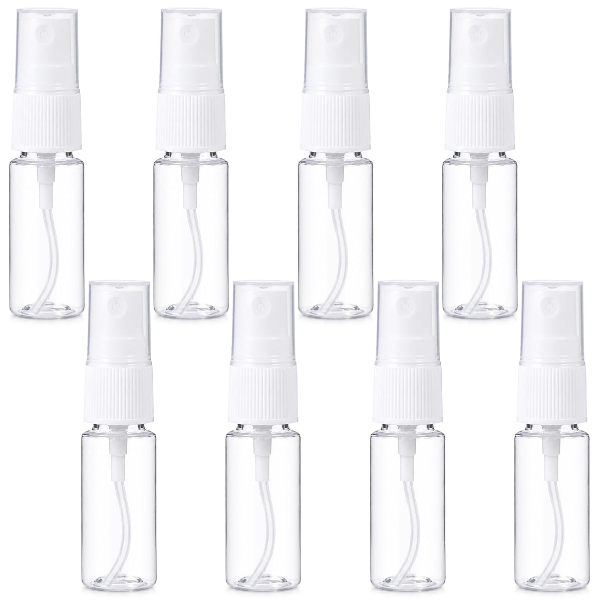 8 Pcs 0.5 Oz Fine Mist Travel Spray Bottles V627