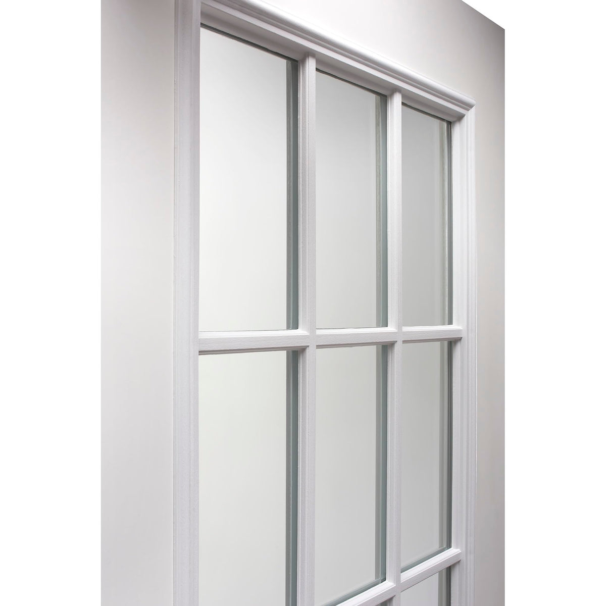 Steel Primed Left Hand In-Swing 15 Lite Clear Glass Front Door Z877862