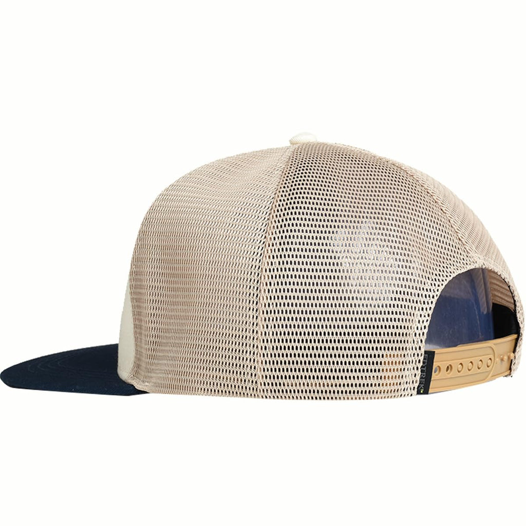 Breathable Mesh Performance Cap Flat Brim Snapback Hat X310