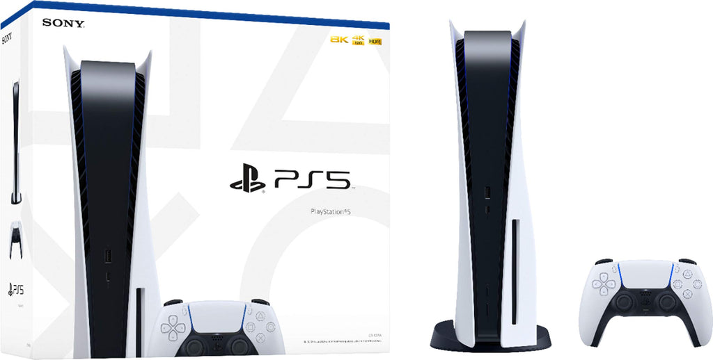 Disc Version Console - 4K-TV Gaming, 16GB GDDR6 RAM, 8K Output, WiFi 6, 825GB SSD W58348