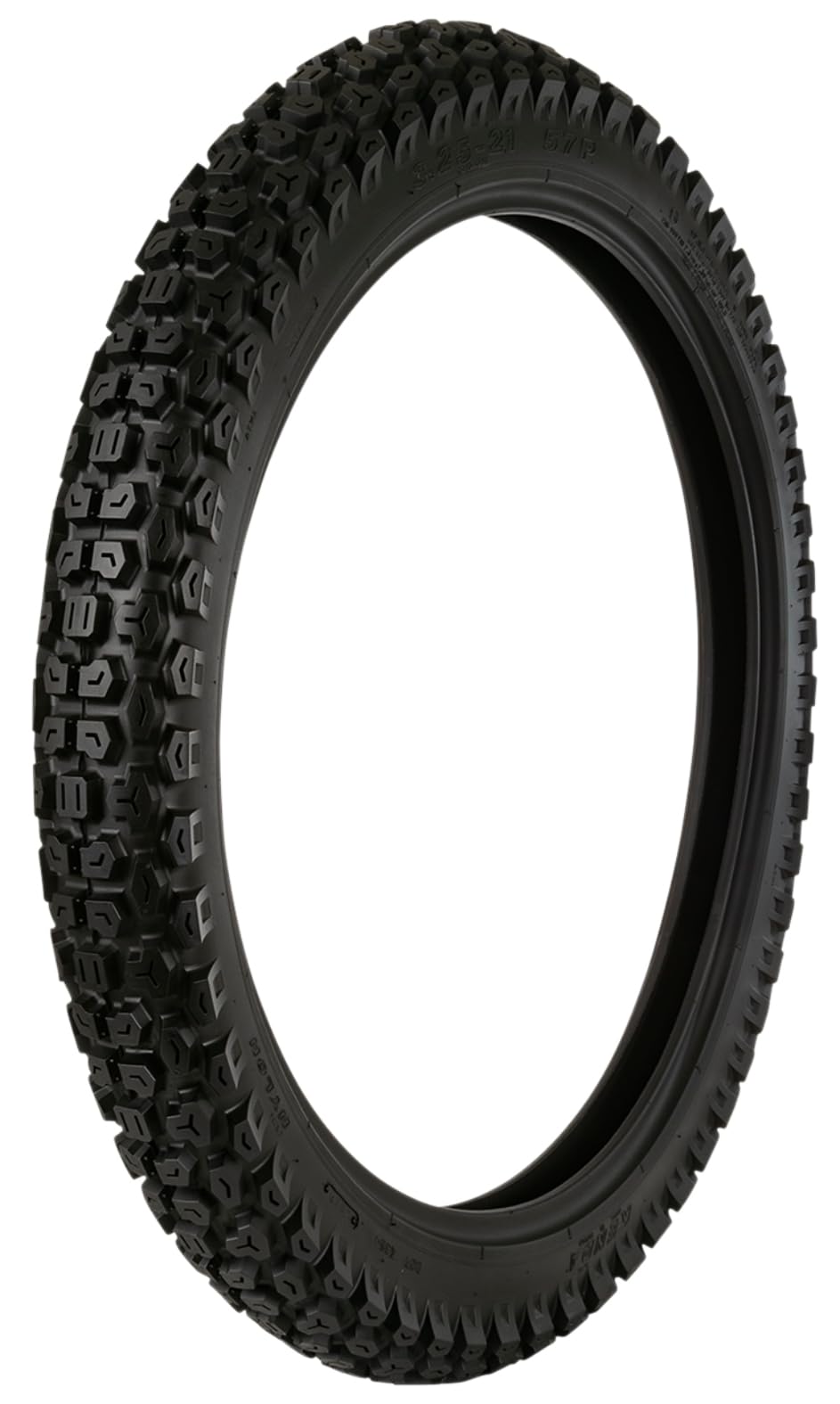 Black Motorcycle Tire F520846
