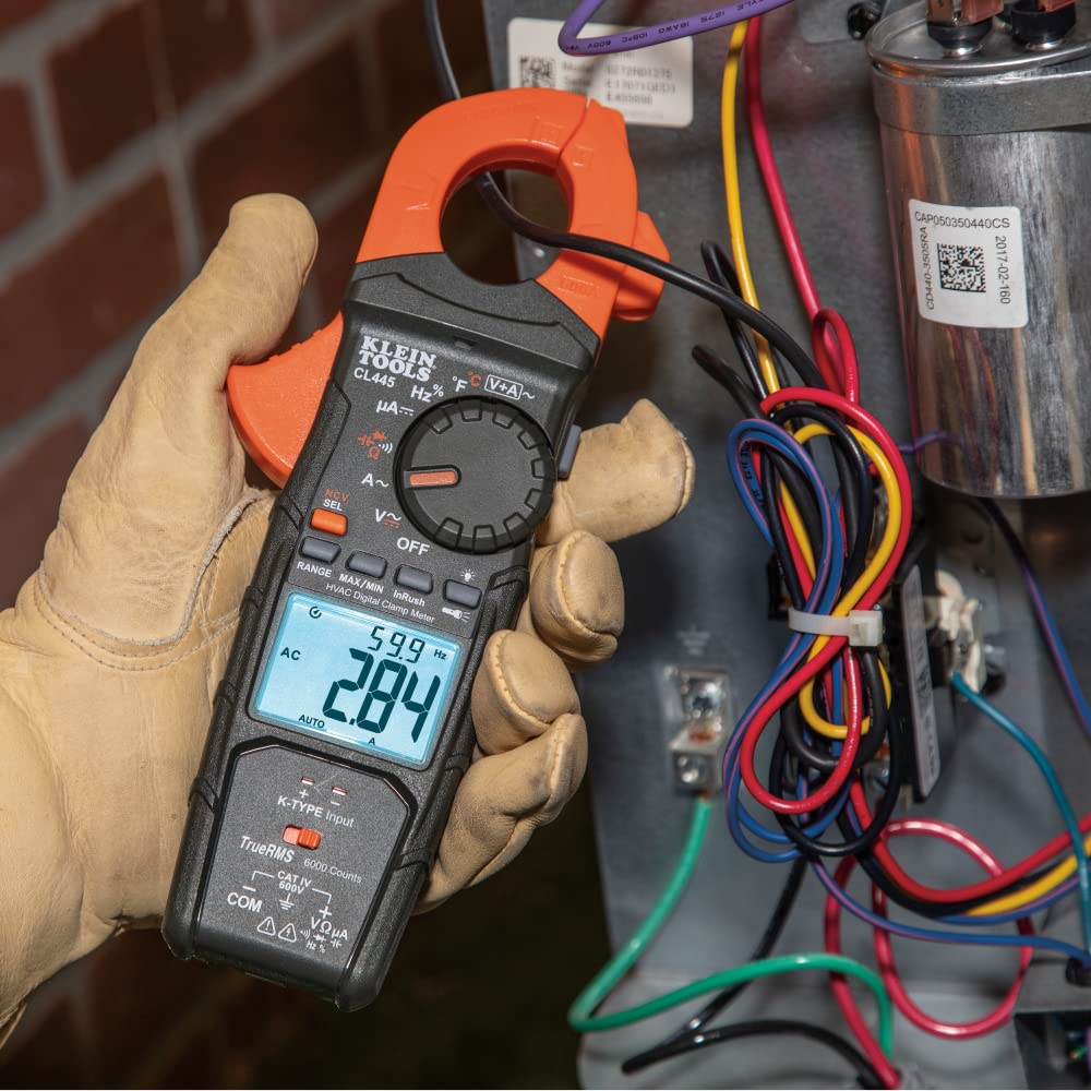 Auto-Ranging TRMS HVAC Clamp Meter X3567