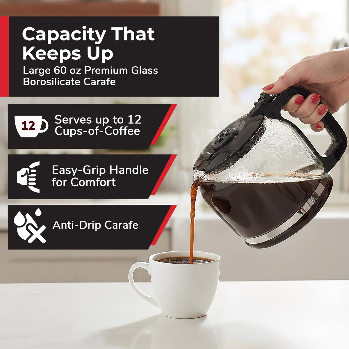 12-Cup Drip Coffee Maker S50188