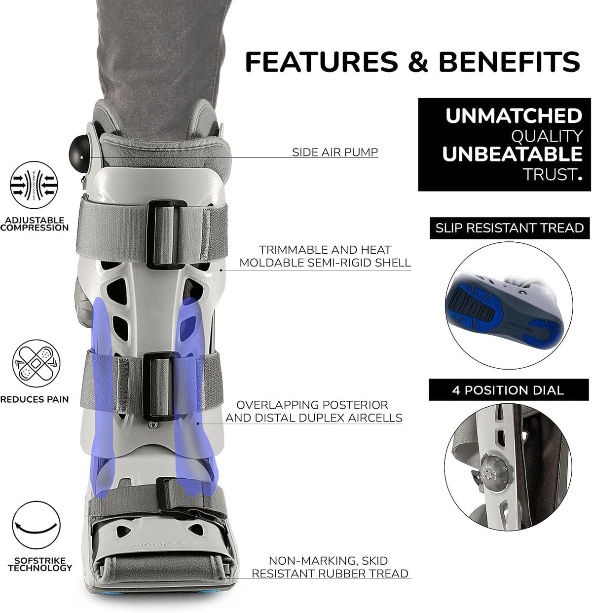 Walker Brace Walking Boot D8833