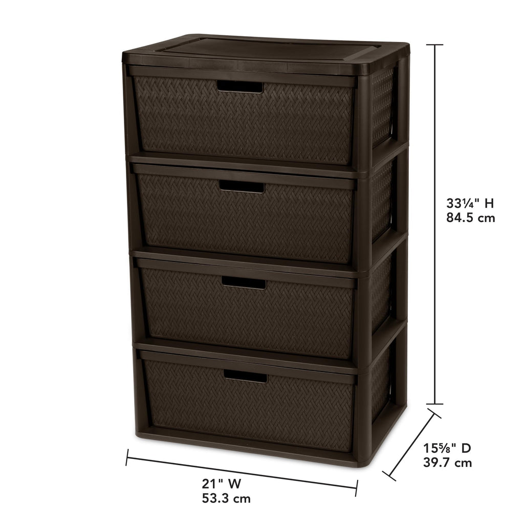 Decorative Drawer Tower Storage Organizer C786