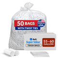 55-60 Gallon Heavy Duty Trash Bags Z48284