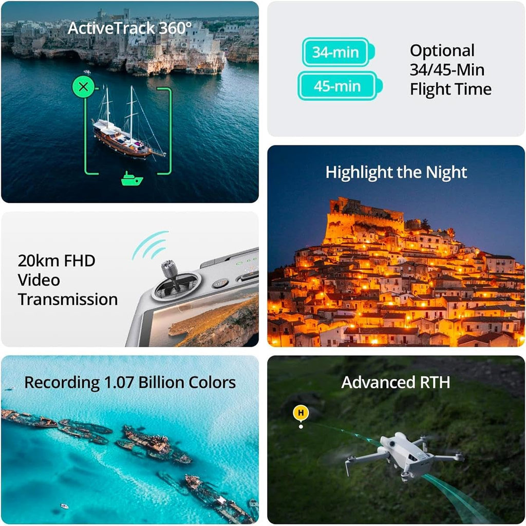 Folding Mini-Drone with 4K HDR Video Camera E746365