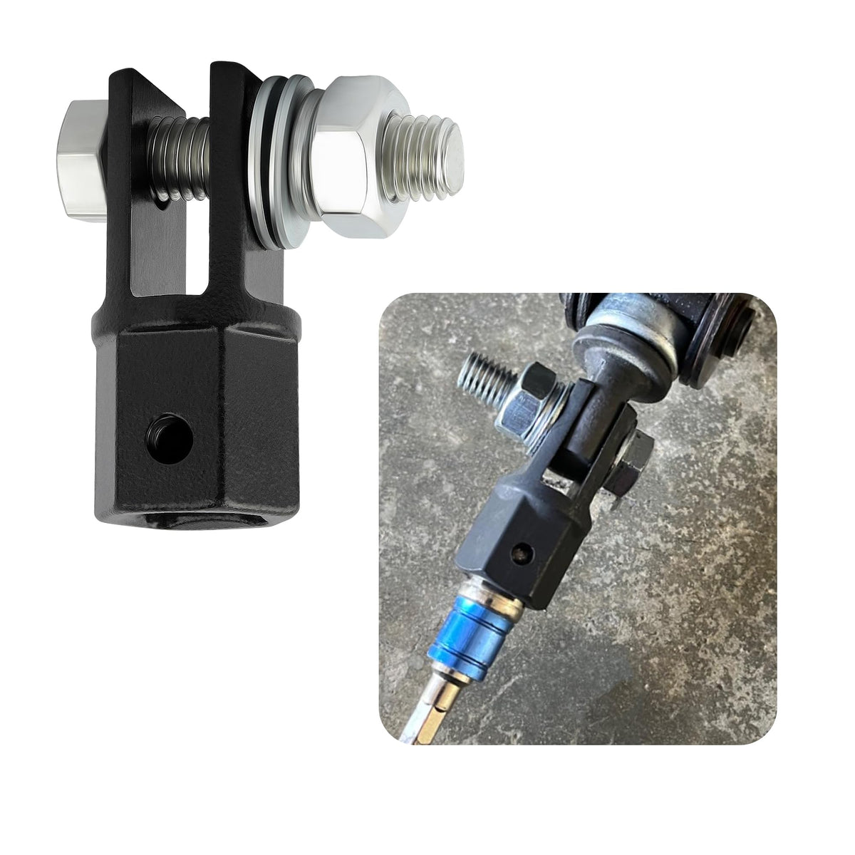 Scissor Jack Adapter for 1/2" Impact Drills Z501