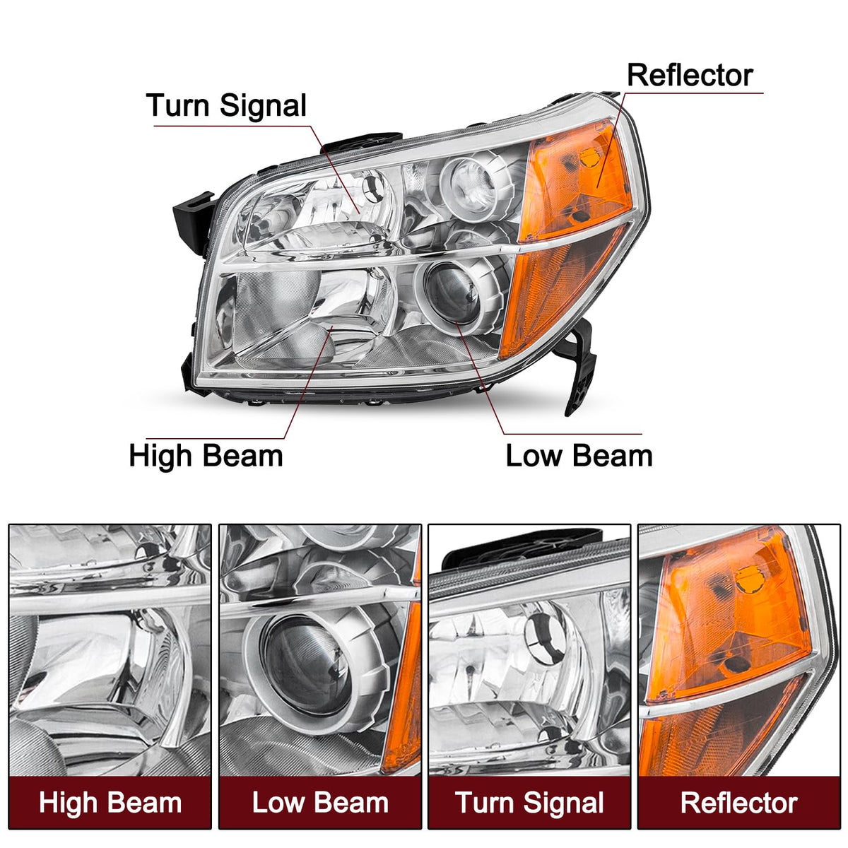 Headlight Assembly Pair H26908