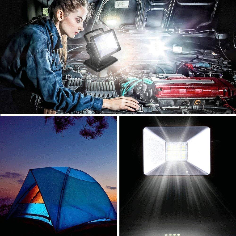 30W 2000 Lumens LED Work Light with Magnetic Base Z793