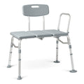 Adjustable Transfer Bench with Slip-resistant Feet V3378