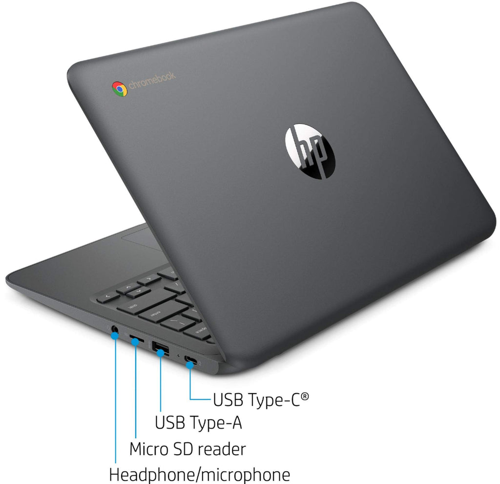 11.6" HD Chromebook, Intel Celeron N3350, 4GB LPDDR2, 32GB eMMC, Chrome OS, Ash Gray S94040