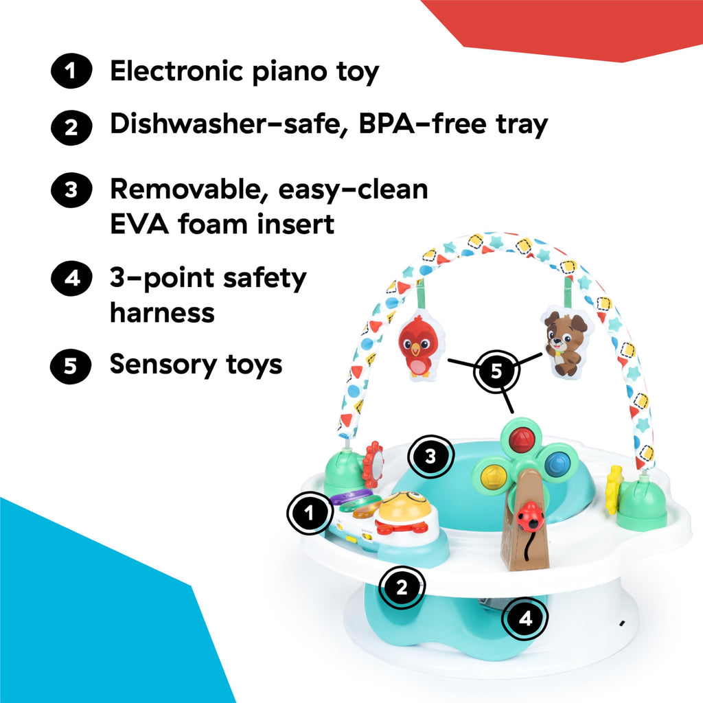 3-in-1 Activity Seat with Music & Lights X357060