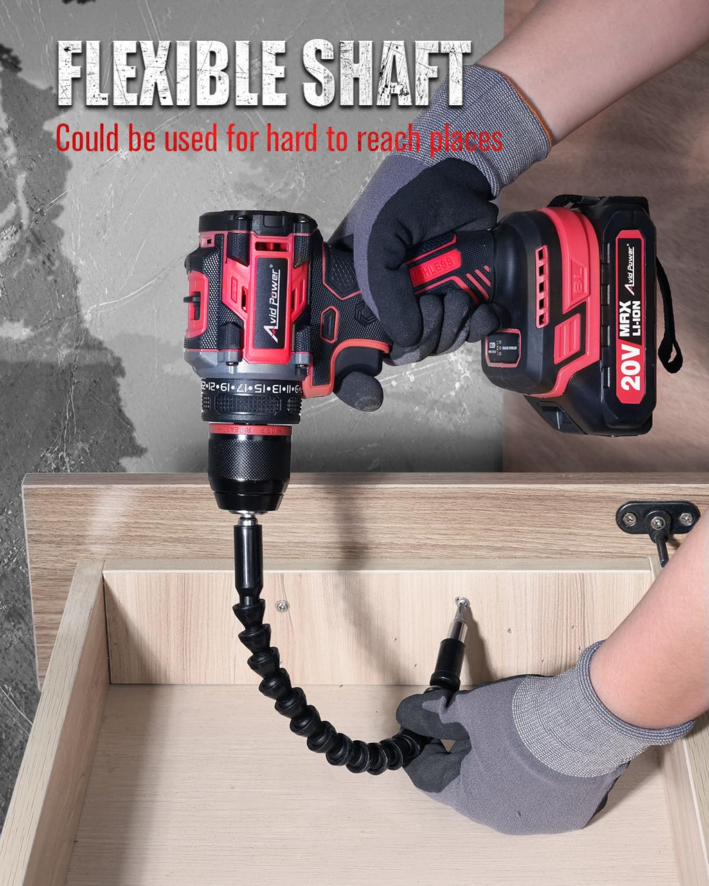 20V Brushless Cordless Drill Set F63977