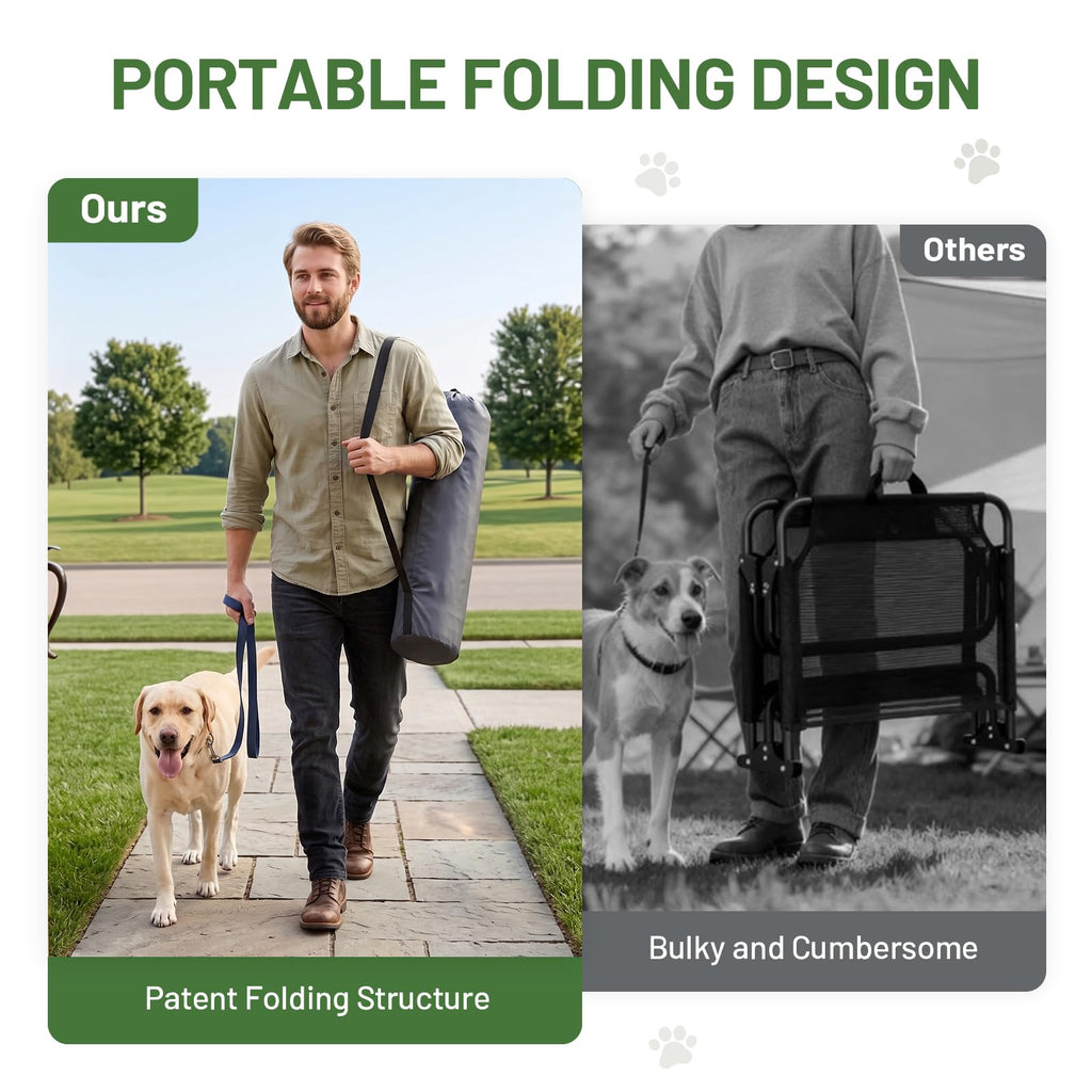 Elevated Cooling Dog Bed with Breathable Mesh R913591