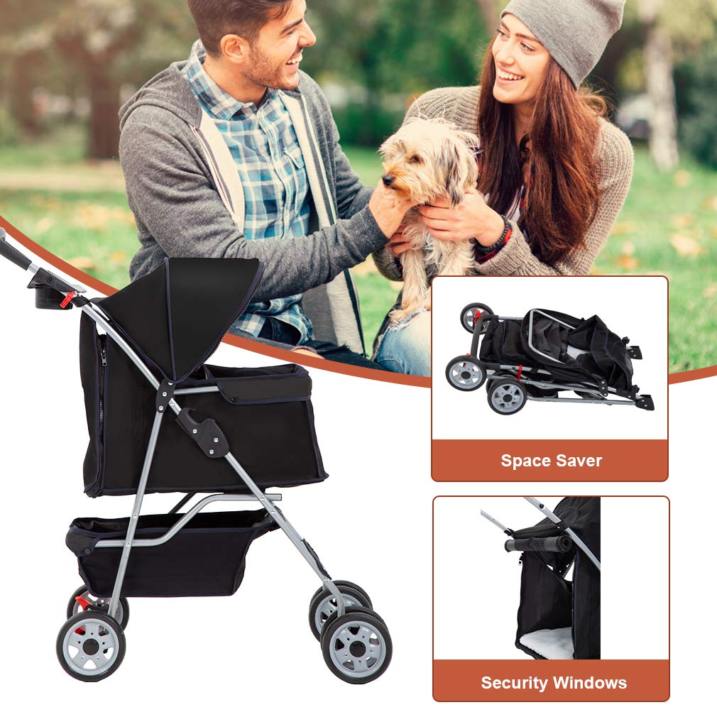 Foldable Pet Stroller P427538