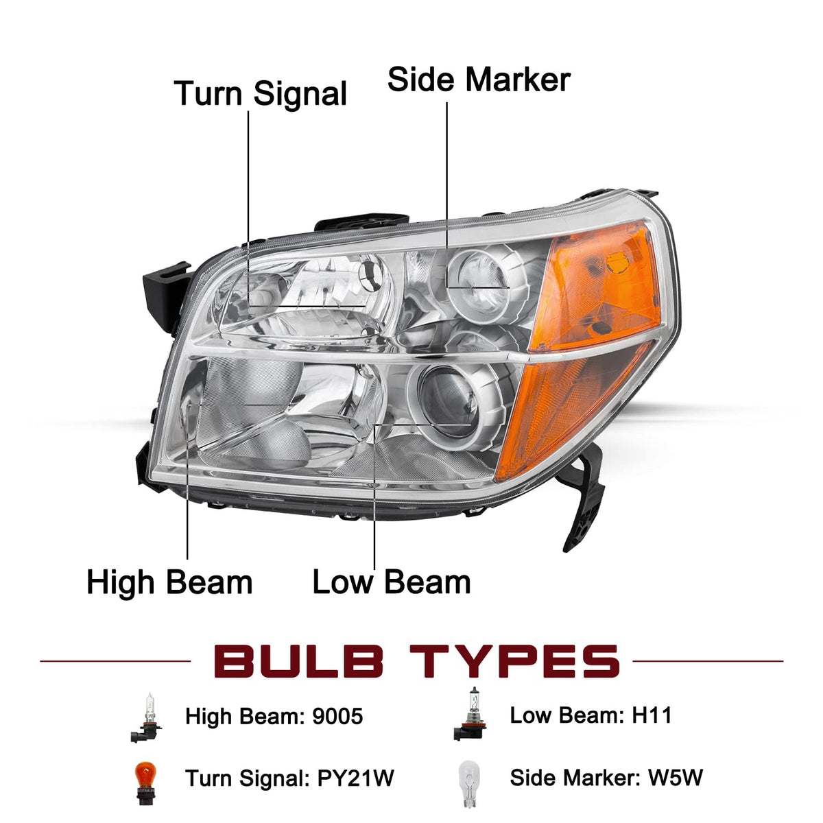 Headlight Assembly Pair H26908