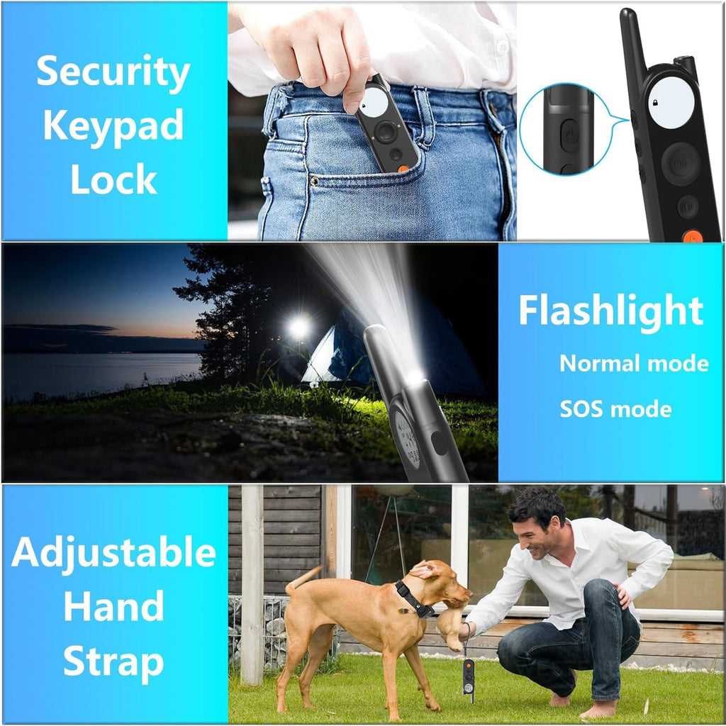 Wireless Dog Fence & Electronic Training Collar 2 in 1, IPX7 Waterproof V773451