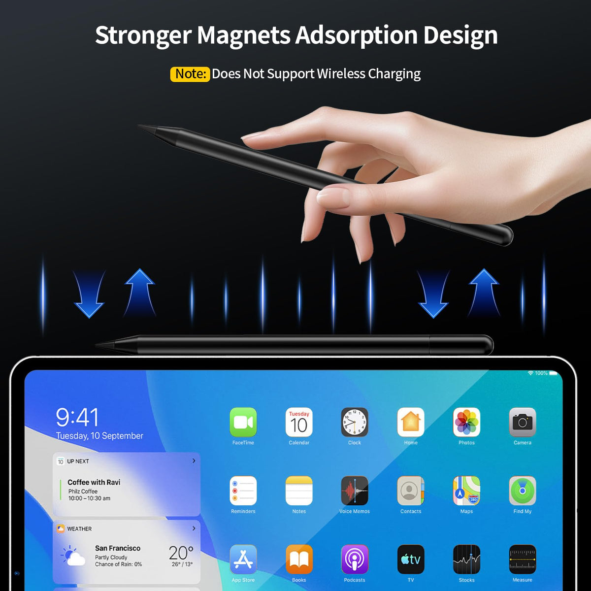 Black iPad Pencil E390