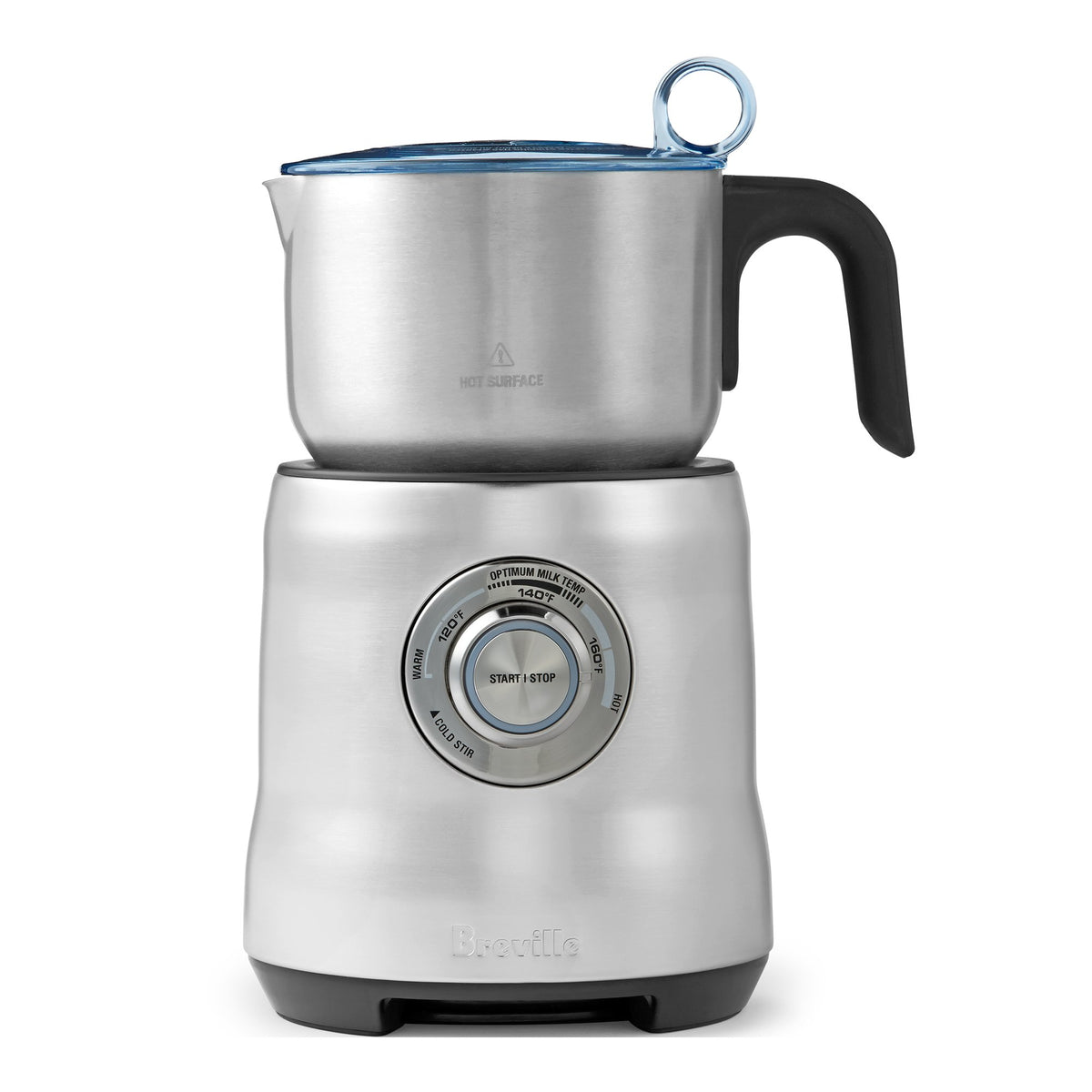 Milk Frother, Brushed Stainless Steel E693