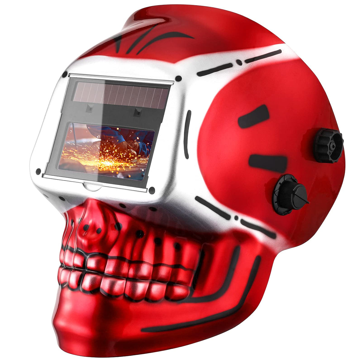 Auto Darkening Solar Powered Welding Helmet F974