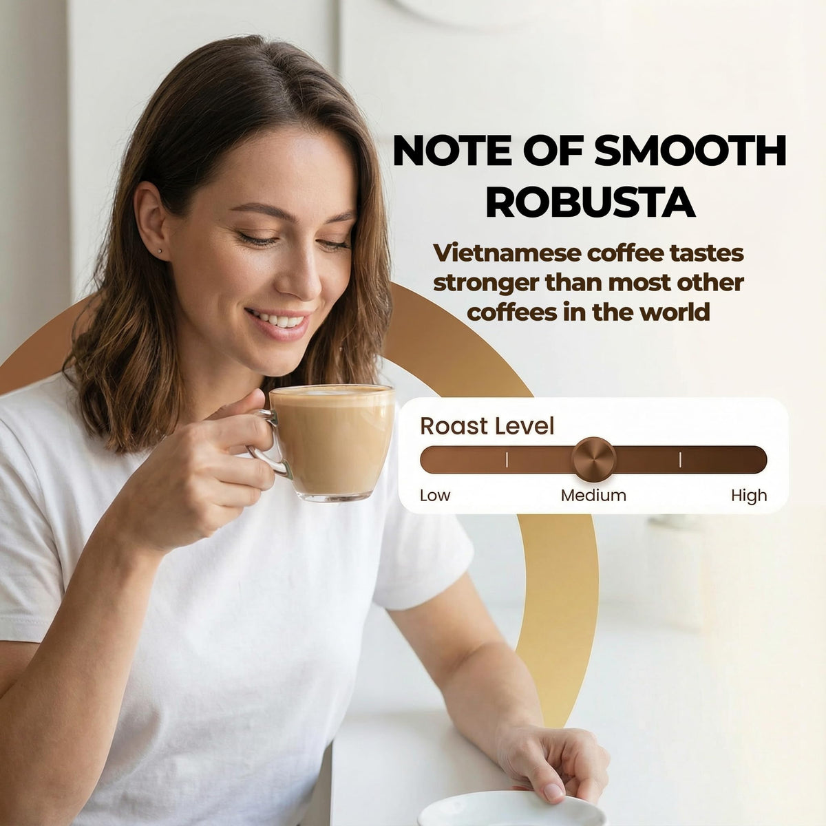 Instant Coffee Packets 3 in 1 Medium Roast 20 Sachets S1466