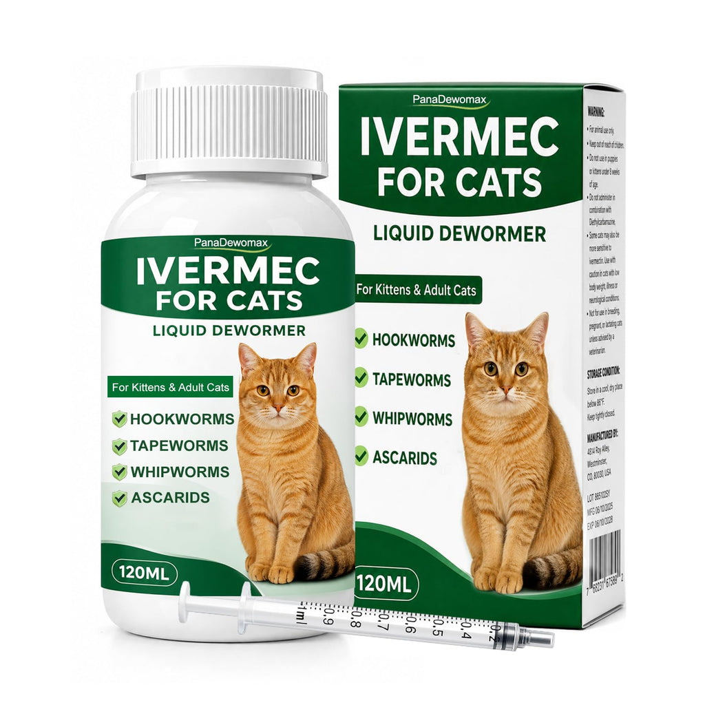 Broad Spectrum Cat Dewormer for Tapeworms, Roundworms and Hookworms T3421
