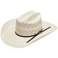 Ivory Shantung Western Hat N61688